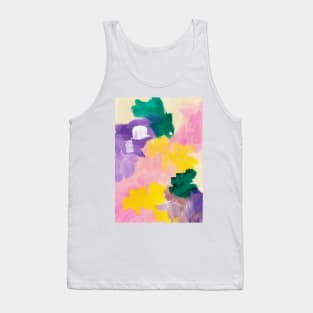 Modern Maximalism  Painting, Colorful Contemporary Painting 14 Tank Top